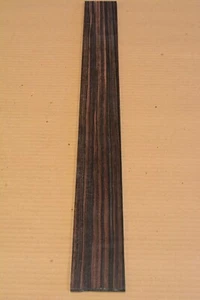 Macassar Ebony THIN STOCK 22-1/8 x 2-1/4+ x 3/16+ thin exotic wood #9817 - Picture 1 of 2