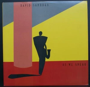 DAVID SANBORN - AS WE SPEAK - JAZZ FUNK VINYL LP - Picture 1 of 6