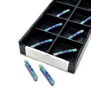 20 piezas MGMN150-G ZM1135 1,5 mm CNC corte ranurado carburo inserto para MGEHR MGIVR - Imagen 1 de 2