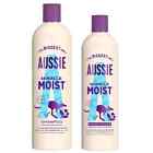 Aussie Miracle Moist Shampoo 675ml and Conditioner 470ml Macadamia Nut Dry Hair
