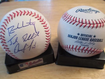 JOSH REDDICK DANIEL BARD LARS ANDERSON Firmado BOSTON RED SOX PROSPECTS Béisbol Foto 1 de 4