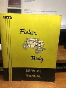 1972 Fisher Body Service Manual  - Picture 1 of 4