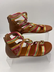 GB Colorful Strappy Sandals for Summer Fun Size 7 Toddler - Picture 1 of 1