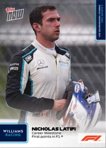 ➠ Topps Now Formula 1 2021 #40 Nicholas Latifi - Williams Racing - Bild 1 von 2