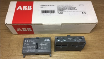 1PCS Brand New ABB HKF1-11 Auxiliary Contacts use for MS116 Manual Motor #YH - Image 1 of 4