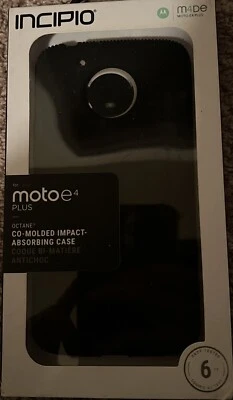 H16 NUEVO Incipio - Funda Octanaje para Motorola Moto E4 Plus - Nueva Foto 1 de 2