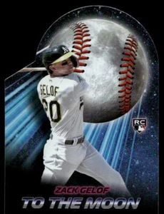 2024 Topps Big League To the Moon Die-Cuts Zack Gelof Oakland Athletics #TM-34 - Picture 1 of 2