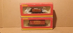 Hornby OO Gauge R6362 9 Plank Wagon & R6426 6 Plank Wagon VGC Read Des Free P&P - Picture 1 of 15