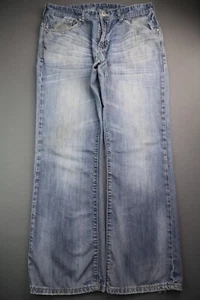 Pantalones de mezclilla para hombre Buffalo David Bitton King corte básico bota talla 36 (medida 36x31) - Imagen 1 de 11