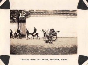 1930's? Real Photo Touring with Y Party Soochow Suzhou China - Picture 1 of 2
