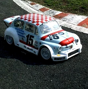 Fiat Abarth TCR 1000 - Model Verona MV2000.1 Delta Plastic Lexan 1:5 Trasparente - Foto 1 di 4
