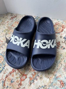 HOKA U Ora sportliche Pantolette Sandale blau alle Geschlechter M11 W13 1155154 BRANDNEU - Bild 1 von 7