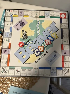 THE GREATEST BEAVER COUNTY GAME EVER ll COMPLETE BOARD GAME - Image 1 of 4