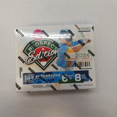 2024 Panini Prospect Edition Baseball Factory Sealed Hobby Box