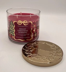 Bath & Body Works, Bright Christmas Morning, 3 Docht Kerze - Bild 1 von 3