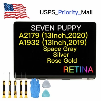 New For MacBook Air A1932 2019 / A2179 2020 LCD Screen Display Replacement A+++ - Image 1 of 4