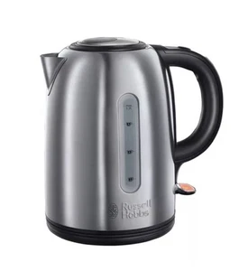 Snowdon Wasserkocher Russell Hobbs 20441 1.7L 3000W Edelstahl gebürstet  - Bild 1 von 8
