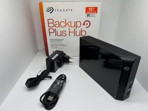 Externe 12TB Festplatte im Seagate Backup Plus Hub Gehäuse 3,5 Zoll USB 3 #021 - Bild 1 von 2