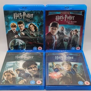 Harry Potter: 1 Order Of The Phoenix, Half-Blood Prince, Deathly Hallows Blu-ray - Picture 1 of 22