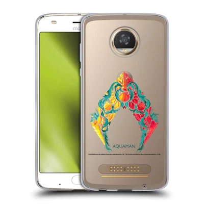 OFFICIAL AQUAMAN MOVIE LOGO SOFT GEL CASE FOR MOTOROLA PHONES - Image 1 of 4