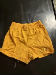 Seasame Street Big Bird Yellow Shorts Toddler Size 3T - Picture 1 of 5