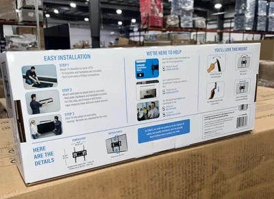 Sanus Accents Medium Tilting TV Wall Mount for 26"-50" TVs Model: SAN25BB -NEW - Image 1 of 2