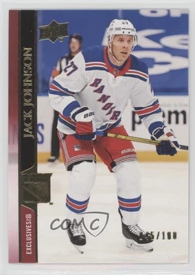 2020-21 Upper Deck Extended Series UD Exclusives /100 Jack Johnson #594 - Image 1 of 2
