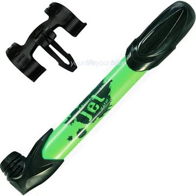 ZEFAL MINI JET LUFTPUMPE 6 bar AV SV DV 23cm 90g FAHRRAD PUMPE ALLE VENTILE GRÜN - Bild 1 von 2