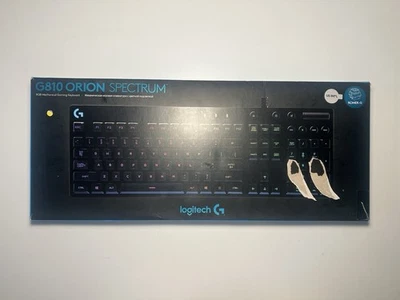 Logitech G810 Orion Spectrum RGB Mechanische Gaming Tastatur Romer QWERTY - Bild 1 von 2