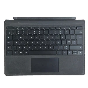 Microsoft Surface Pro 4 Keyboard Cover Style UK English Type Model: 1725 Black - Picture 1 of 8