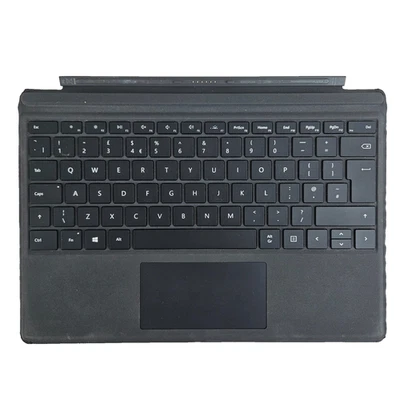 Microsoft Surface Pro 4 Keyboard Cover Style UK English Type Model: 1725 Black - Image 1 of 4