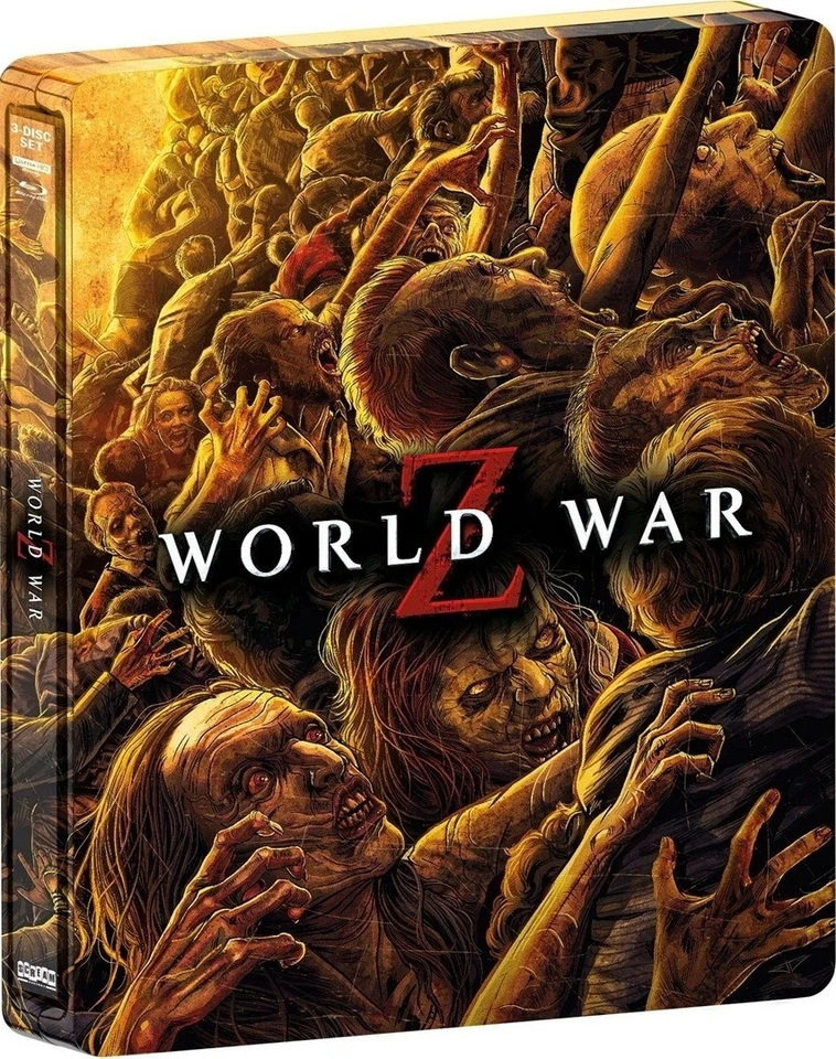 World War Z (SteelBook)(4K Ultra HD)(Pre-order Jan 27) - Image 1 of 1