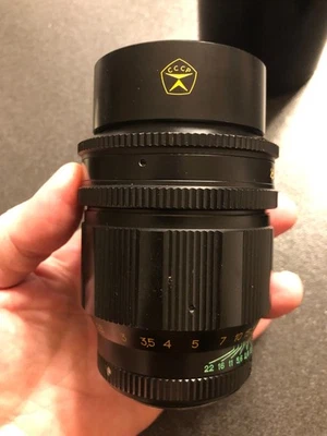 TAIR-11A f2.8 /135mm M42 KMZ - RARE EARLY VERSION CCCP - US SELLER - Image 1 of 4