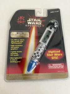 Star Wars Episode 1 Lightsaber Duel Pen Game Brand New In Packaging 1999 Tiger - Picture 1 of 4