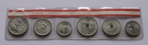 Juego de monedas de Camboya 1959 y juego de monedas de Laos 1952, emisión muy rara - Imagen 1 de 6