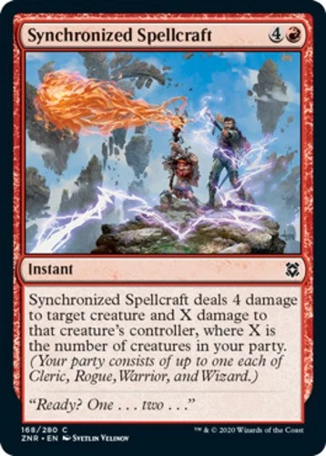 x1 Synchronized Spellcraft - Zendikar Rising - NM - MTG - Image 1 of 1