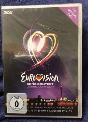 NEU - ESC EUROVISION SONG CONTEST Düsseldorf 2011 - 3 DVD, noch eingeschweißt - Bild 1 von 3