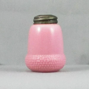 EAPG BUCKEYE ACORN #545 ROSE BLUSH GLASS SHAKER PINK #2 - Picture 1 of 5