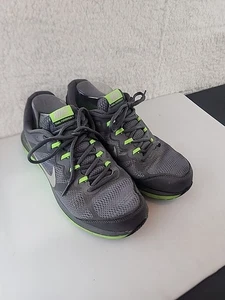 Nike Dual Fusion Run 3 Hombre Gris Verde Zapato para Correr Talla 9.5 - Imagen 1 de 9