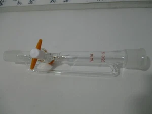 Kontes 10mL non-graduated Pressure Equalizing Addition Funnel 19/22, 2mm PTFE - Bild 1 von 9