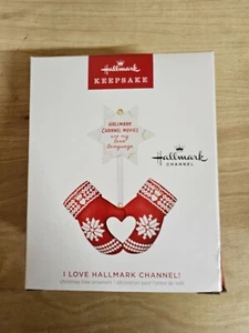2023 Hallmark Keepsake Ornament I Love Hallmark Channel QGO2469 - Picture 1 of 1