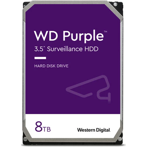 Western Digital 8TB Lila Pro SATA 256MB Festplatte WD8001PURP - Bild 1 von 1