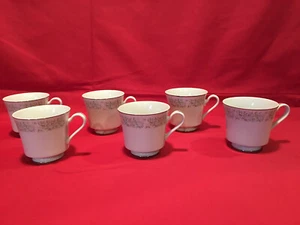 6 Taihei Fine China Springtime Pattern coffee cups - Picture 1 of 6