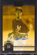 2022 TOPPS STADIUM CLUB MEMBERS ONLY DEREK JETER AUTO AUTOGRAPH JERSEY # 2/2!