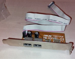 INTERNE USB EXPANSION ASUS USB/MIR 1.11 (2 USB PORT) X DESKTOP PC + KABEL/KABEL - Bild 1 von 11