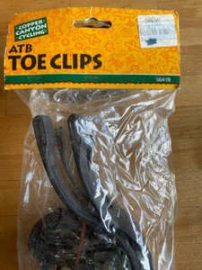 Clips de punta ATB para bicicleta correas de nailon trenzadas cobre cañón ciclismo - Imagen 1 de 3