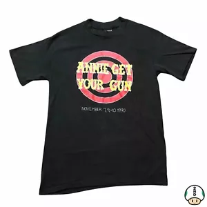 Camiseta De Colección 1990 Annie Get Your Gun Hombres Mediana Negra EE. UU. Camiseta Gráfica Musical - Imagen 1 de 5