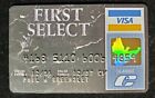 First Select Visa Classic credit card exp 1987 ~ our cb924
