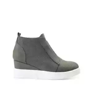 Stylish Green Wedges - Comfortable Women's Platform Shoes for Casual, 5.5 - Picture 1 of 7
