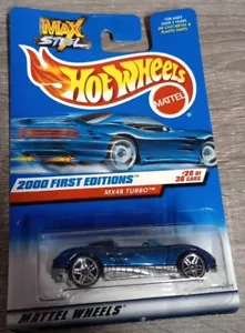 Blue MX-48 Turbo 2000 First Edition Hot Wheels - Bild 1 von 3